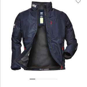 Men’s Black Helly Hansen Midlayer Sailing Jacket